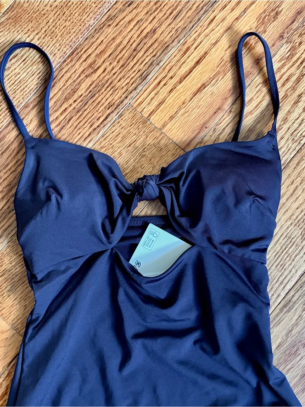 NWT H&M Navy One Piece Swimsuit